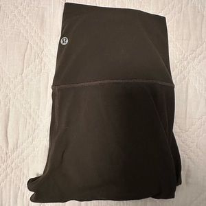 Lululemon align leggings in dark olive, size 12.